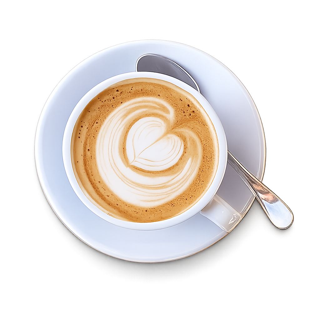 coffee top view