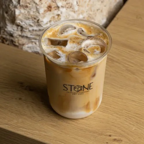 Menu iced flat white