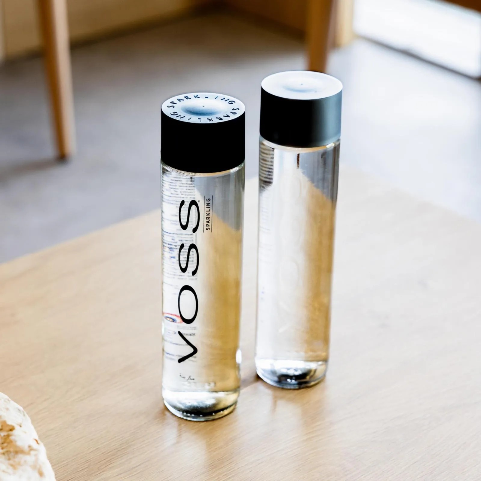 Menu sparkling water