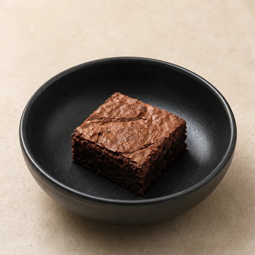 Menu chocolate brownies