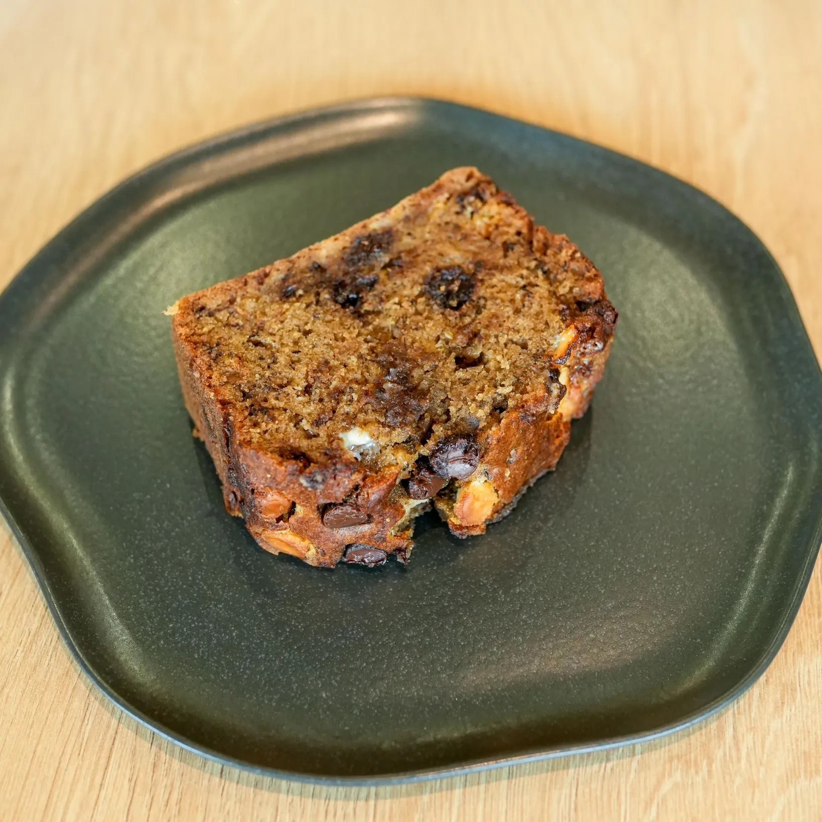 Menu homemade banana bread