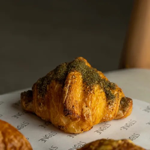 Menu zaatar croissant